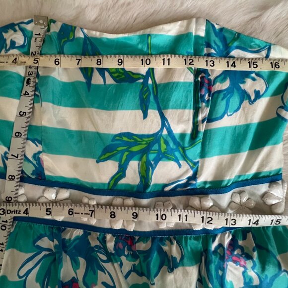 Lilly Pulitzer Langley Strapless Dress - Picture 9 of 11